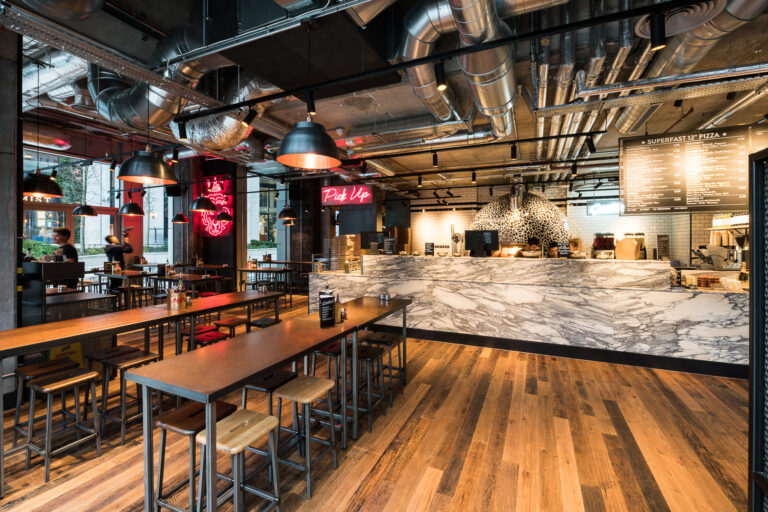 A Pizzeria Built for Hoxton